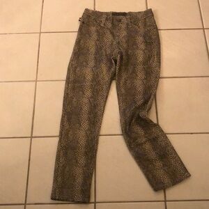 Rock & Republic Snakeskin Jeans
